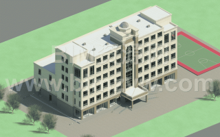 宾馆项目BIM模型含CAD图纸全套文件(Revit模型、MagiCAD模型、算量模型、计价文件、进度计划BIM5D模型、PPT汇报、视频汇报等)