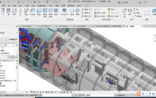 盾构机BIM模型Revit模型下载,超精细LOD400级别