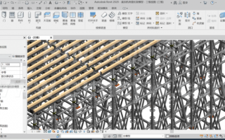 直加机房盘扣架BIM模型