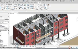 新城排涝站闸BIM模型Revit模型下载LOD300级别