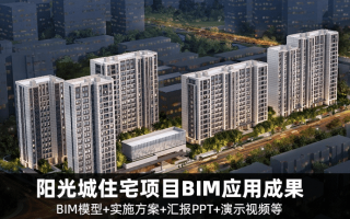 【BIM技术应用大赛成果文件】大桥街道101街坊商品住宅项目阳光城BIM应用成果