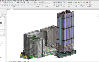新能源汽车产业园区二期BIM成品模型,包含建筑+结构+机电全专业Revit模型下载