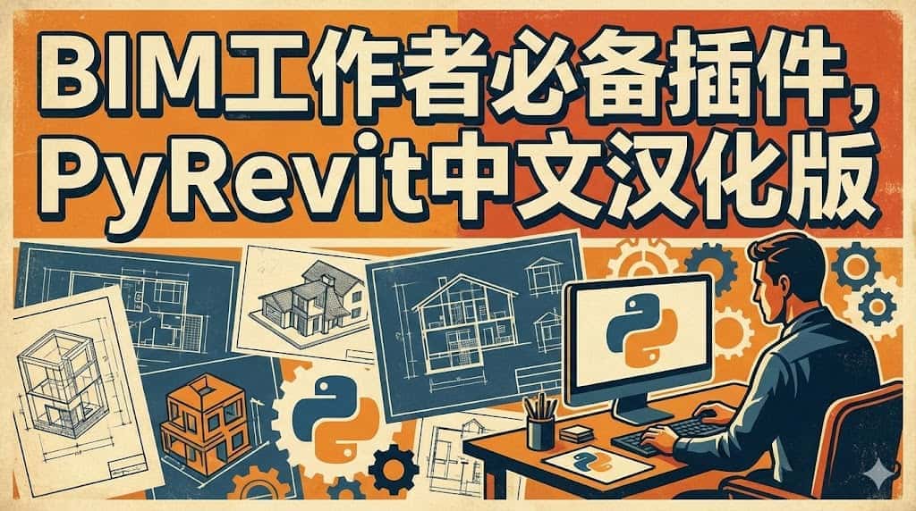 pyRevit插件：BIM神级插件最受欢迎的特色功能介绍功能