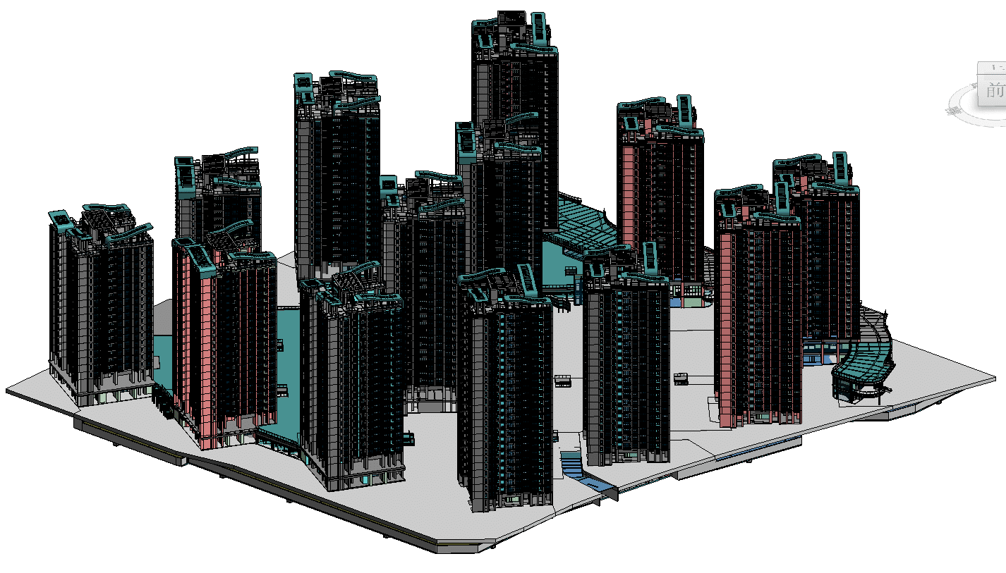首个珠澳携手一体化住宅小区项目BIM技术应用（全套资料包含BIM模型、汇报PPT等）
