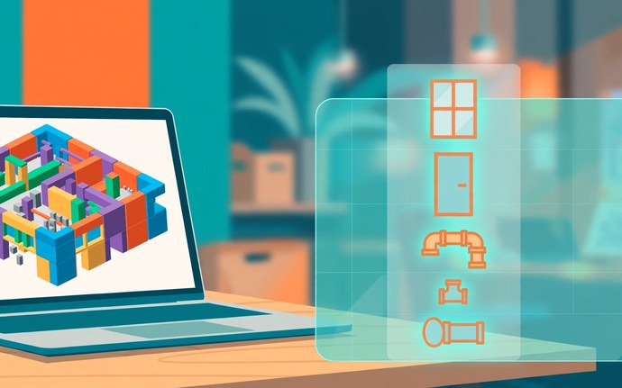 免费把 NBS 构件库装进 Revit：数千 BIM 构件直接拖进模型
