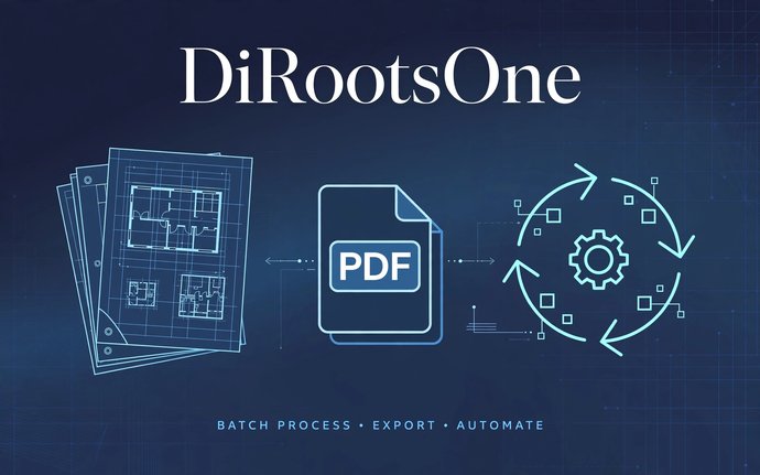 DiRootsOne教程:免费Revit插件,批量处理图纸的利器