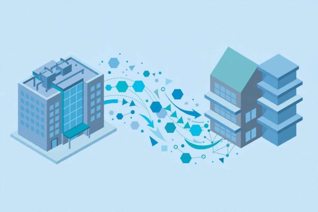 IFC开放格式实现不同BIM软件模型互通示意